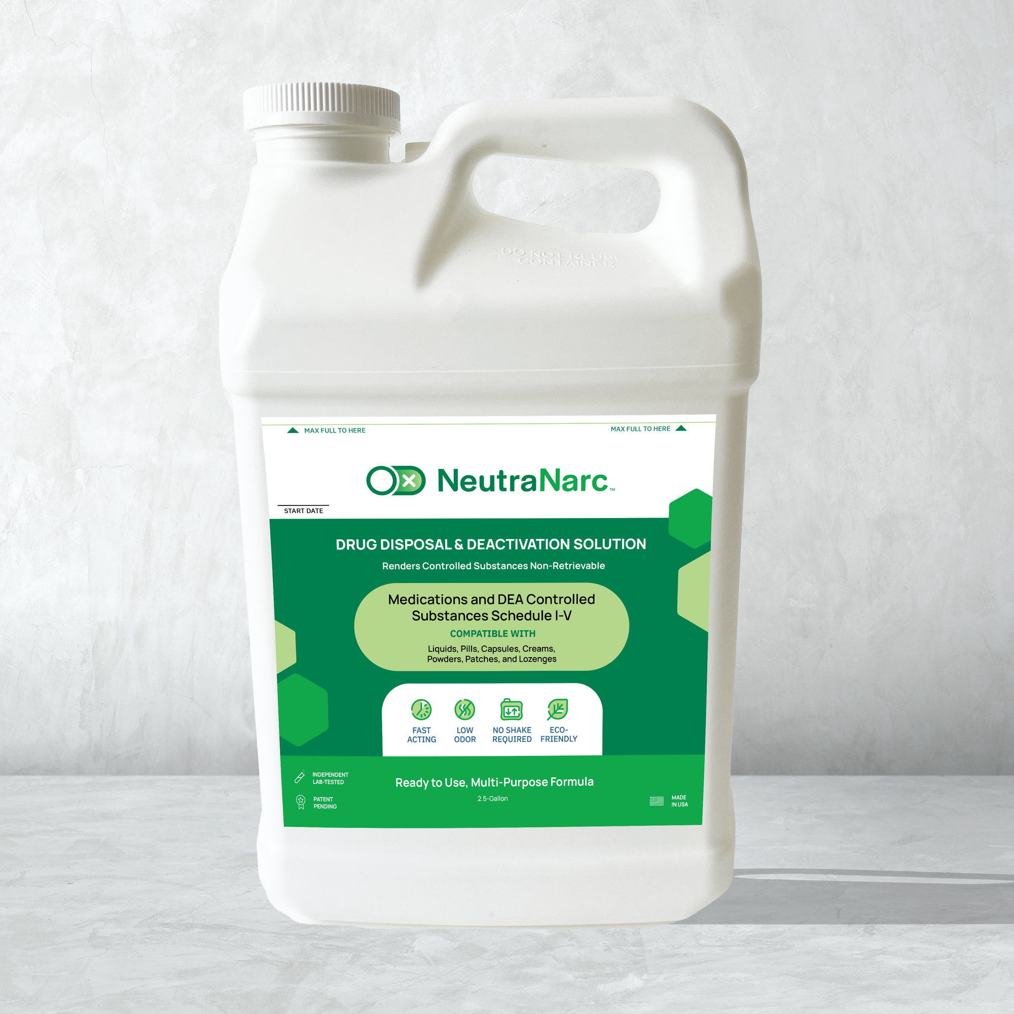 NeutraNarc® 2.5-Gallon
