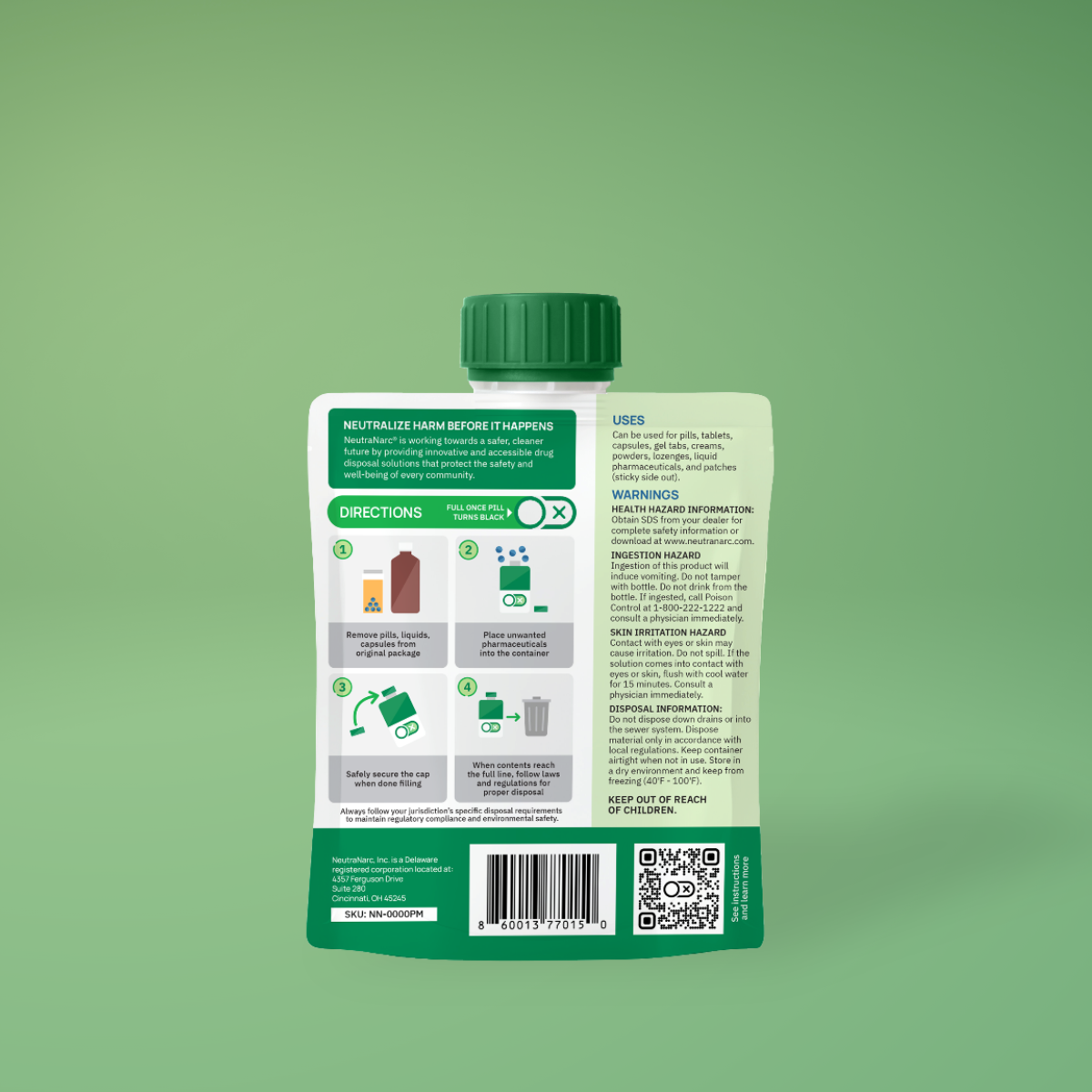 NeutraNarc® Pouch Medium